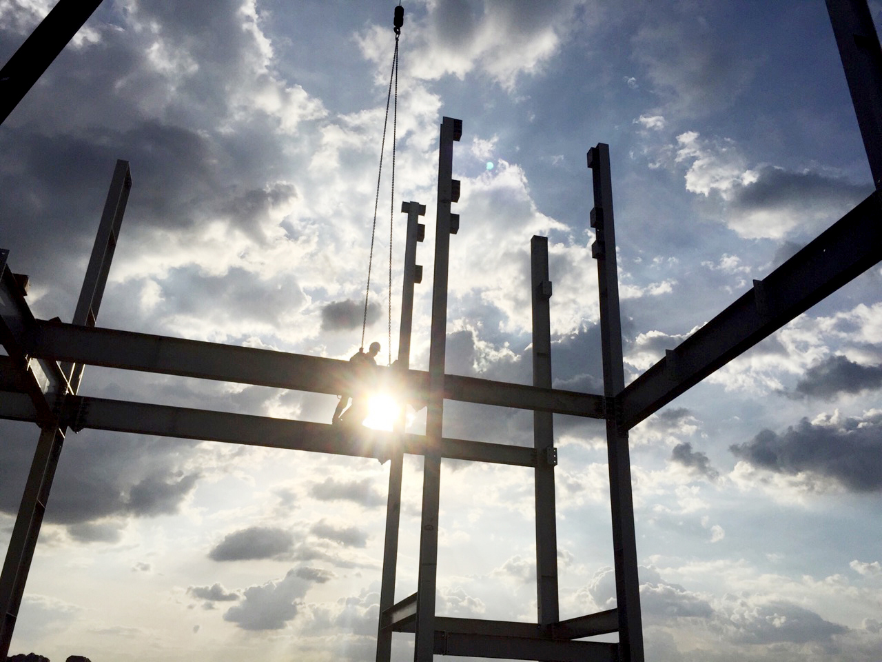 发货与安装现场